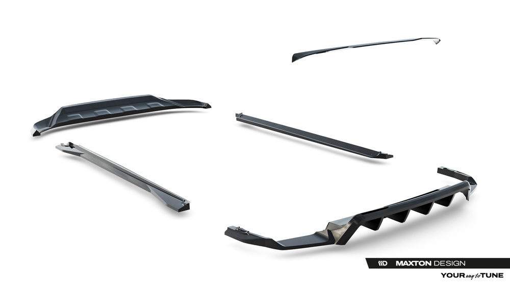 Set of Splitters Volkswagen Touareg R-Line Mk3 Facelift