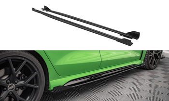 Street Pro Side Skirts Diffusers + Flaps Audi RS3 Sedan 8Y