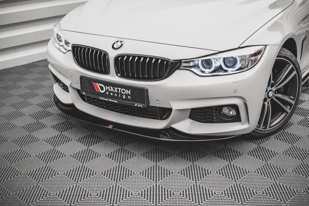 Front Splitter V.2 BMW 4 Coupe / Gran Coupe / Cabrio M-Pack F32 / F36 / F33