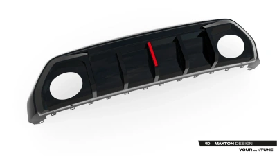 Rear Valance Audi RS3 Sedan 8Y Facelift (Version with original reflector)