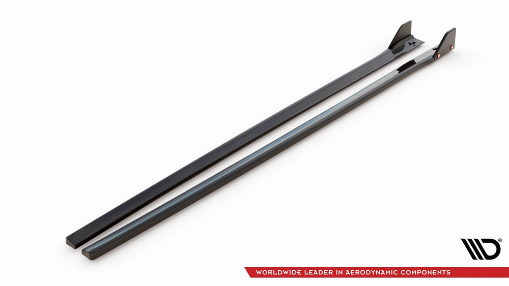 Side Skirts Diffusers V.5 + Flaps Hyundai I30 N / N-Line Hatchback / Fastback Mk3 / Mk3 Facelift