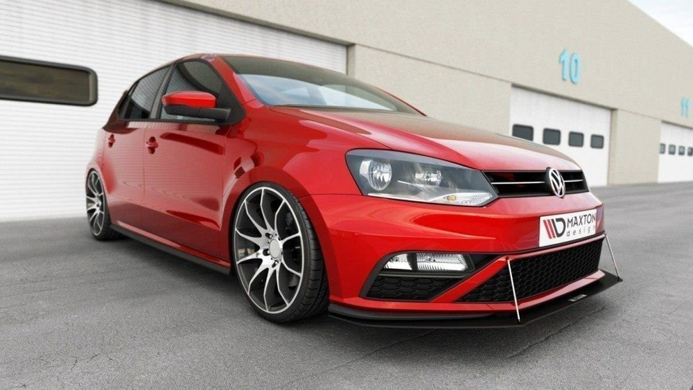 FRONT RACING SPLITTER Volkswagen Polo GTI Mk5 Facelift