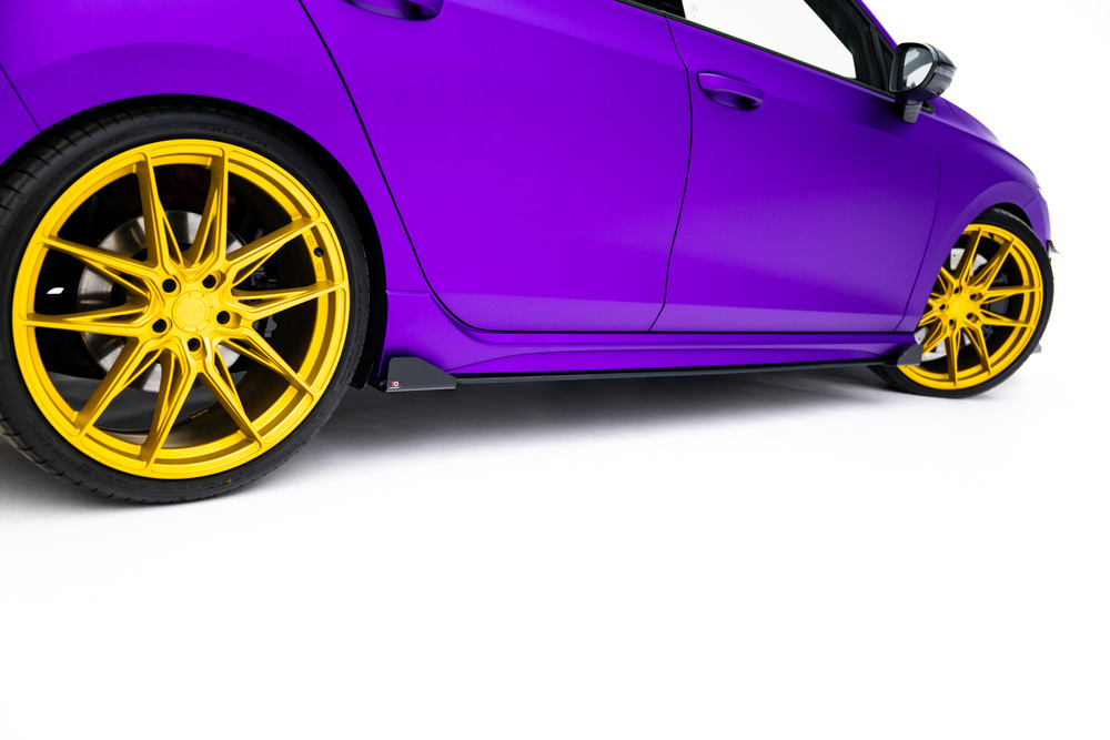 Street Pro Side Skirts Diffusers + Flaps Volkswagen Golf R Hatchback Mk8 / Mk8 Facelift