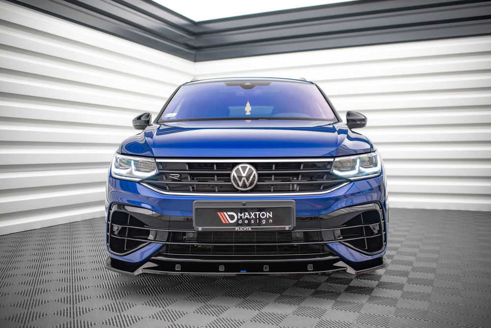 Front Splitter V.2 Volkswagen Tiguan R / R-Line Mk2 Facelift