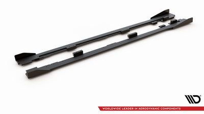 Street Pro Side Skirts Diffusers + Flaps Volkswagen Golf GTI Mk6