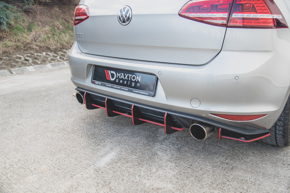 Street Pro Rear Diffuser V.1 VW Golf 7 GTI