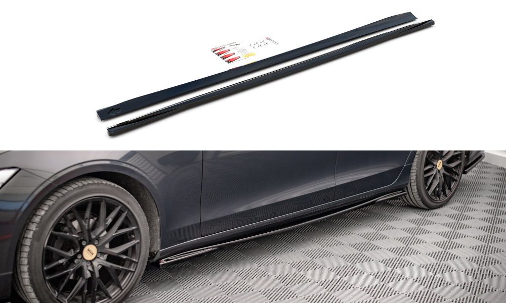 Side Skirts Diffusers Volvo V90 Mk2