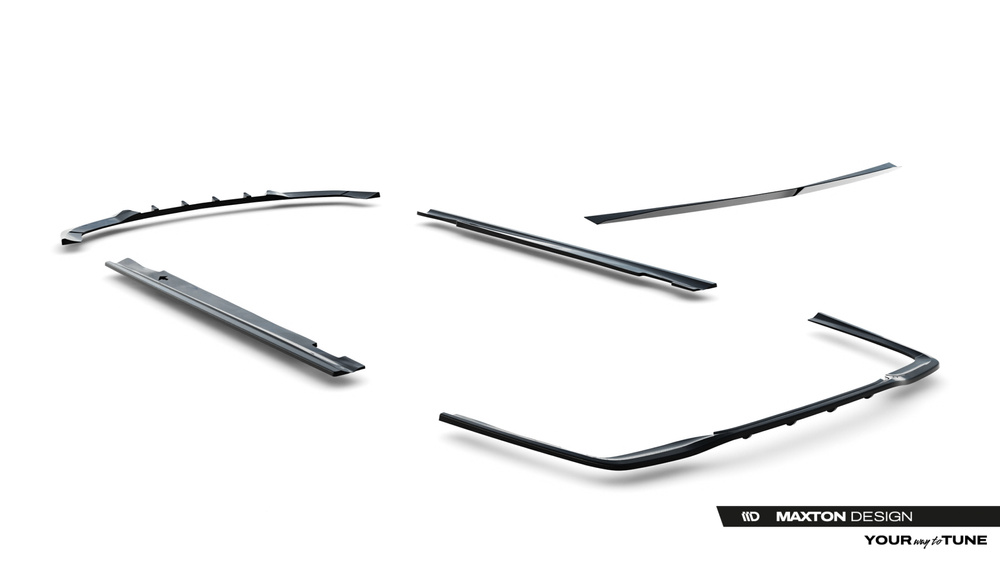 Set of Splitters Mercedes-Benz E AMG-Line Sedan W212 Facelift