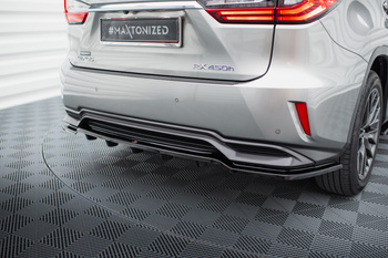 Rear Splitter Lexus RX Mk4 H (with vertical bars)