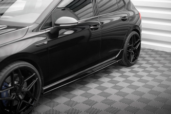 Side Skirts Diffusers V.3 Volkswagen Golf R Hatchback Mk8