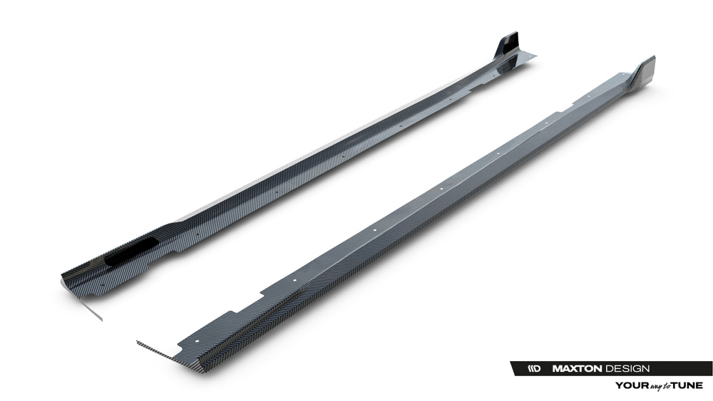 Prepreg Carbon Fiber Side Skirts BMW X7 M-Pack G07 