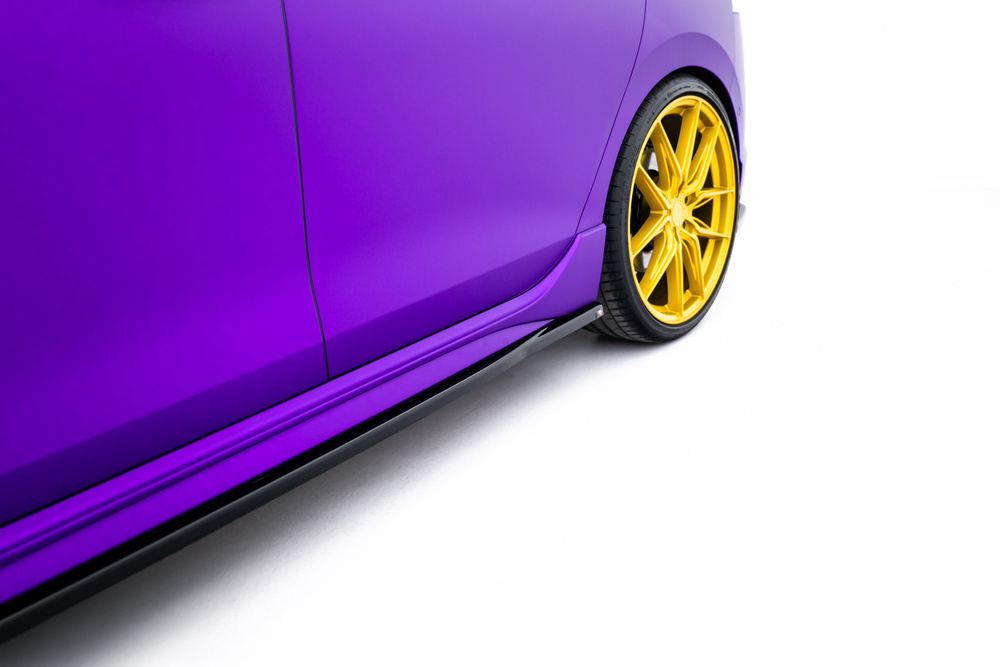 Side Skirts Diffusers V.1 Volkswagen Golf R Hatchback Mk8 Facelift