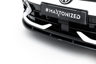 Front Splitter V.2 Volkswagen Golf R Variant Mk8 Facelift