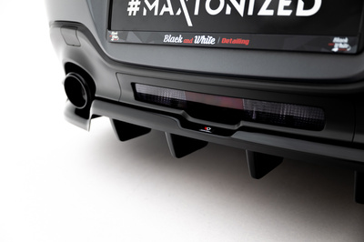 Rear Splitter (with vertical bars) V.1 + Flaps Toyota GR86 Mk1