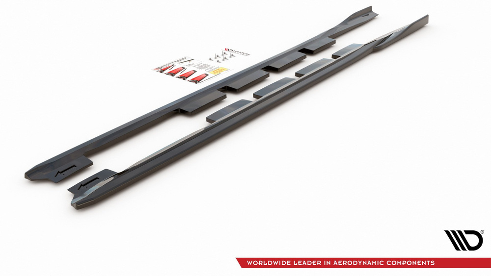 Side Skirts Diffusers Ford Mondeo Mk5 Facelift/Preface