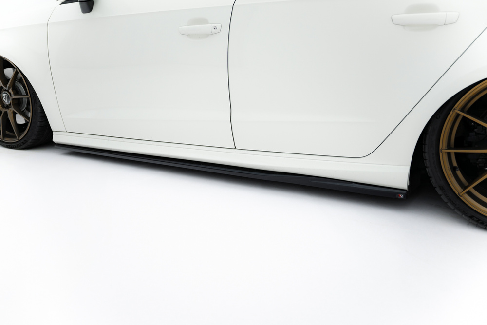 Side Skirts Diffusers V.3 Audi S3 / A3 S-Line Sportback 8V / 8V Facelift