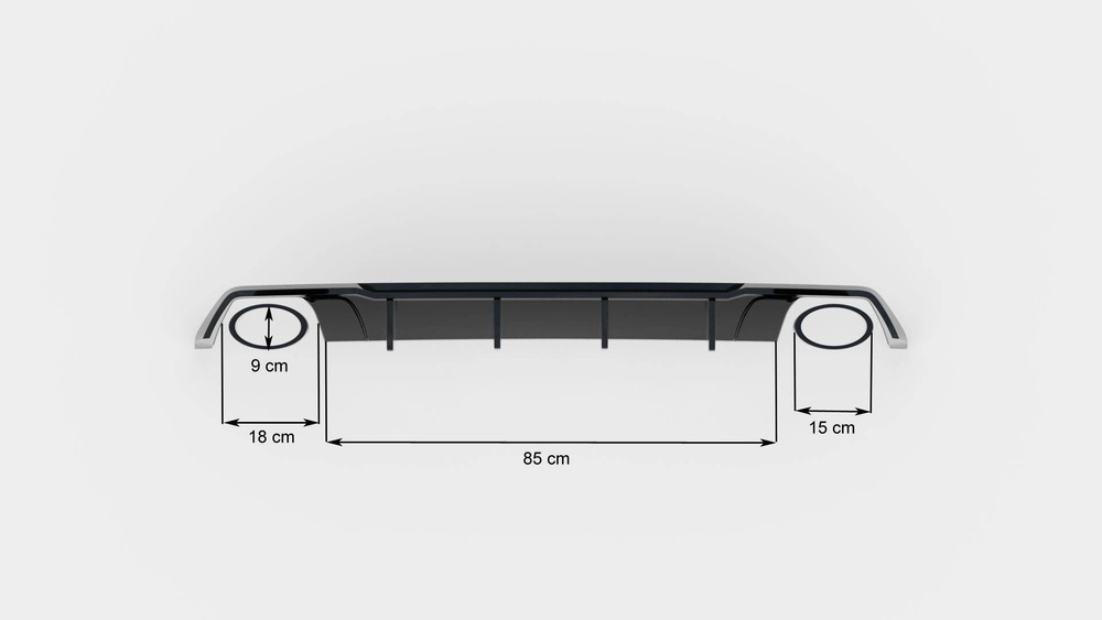 Rear Valance V.2 Seat Leon Cupra ST Mk3 FL