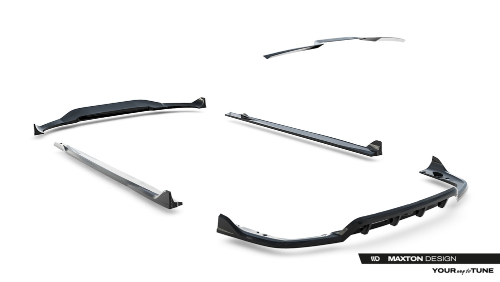 Set of Splitters BMW X6 M-Pack G06 Facelift