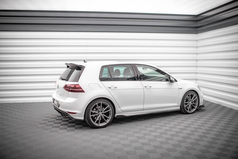 Side Skirts Diffusers V.2 Volkswagen Golf R / R-Line Mk7