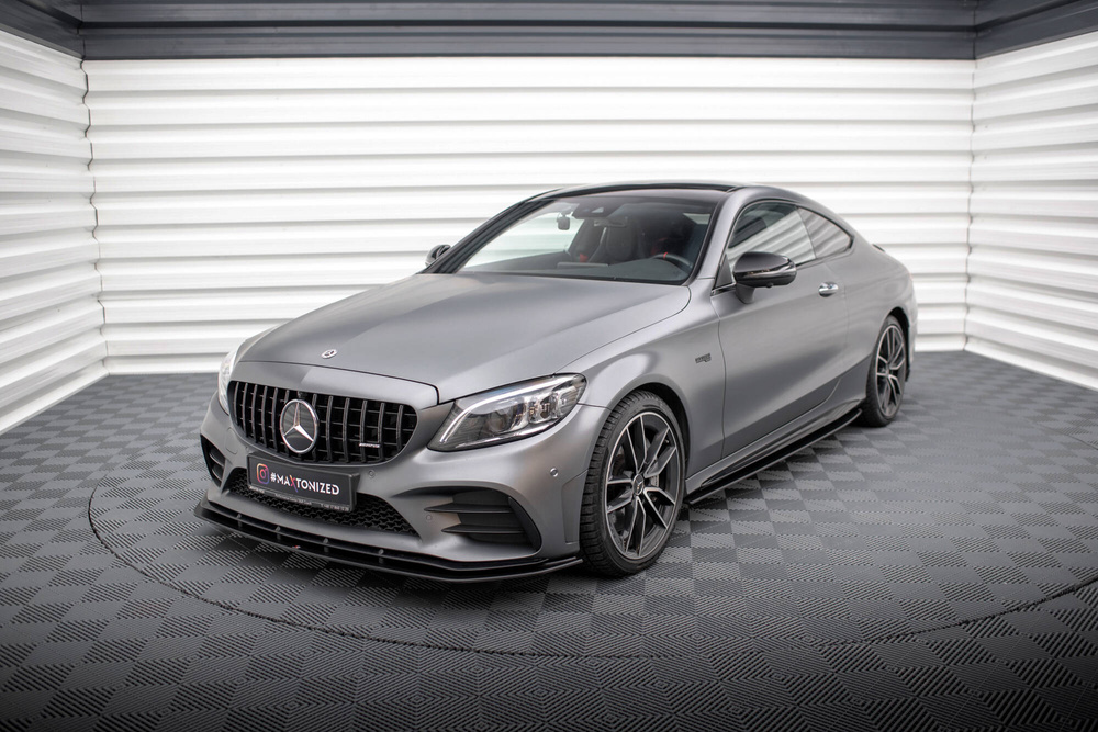 Street Pro Side Skirts Diffusers Mercedes-AMG C43 Coupe / Cabrio C205  Facelift / A205 Facelift