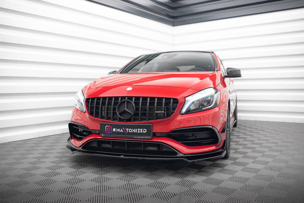 Front Splitter V.2 Mercedes-Benz A45 Aero W176 Facelift