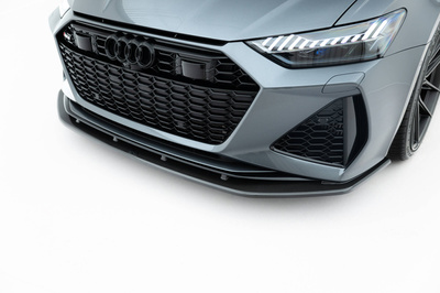 Prepreg Carbon Fiber Front Splitter Audi RS6 C8 / C8 Facelift