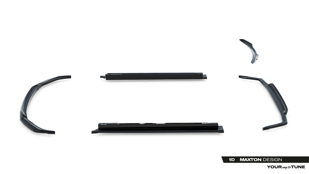 Set of Splitters Lexus RX F-Sport Mk5