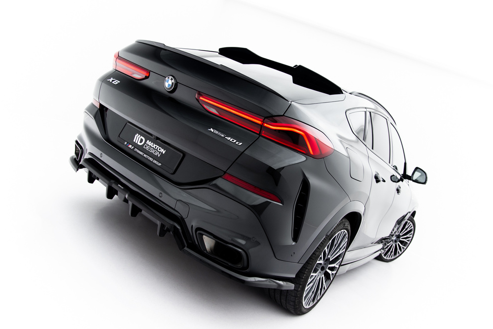 Rear Splitter (with vertical bars) V.1 BMW X6 M-Pack G06 Facelift