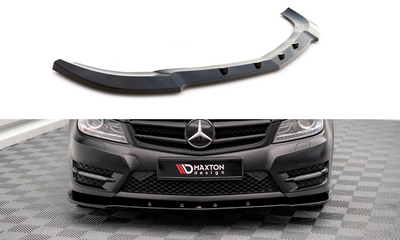 Front Splitter V.2 Mercedes-Benz C Coupe / Sedan / Estate  AMG-Line C204 / W204 Facelift / S204 Facelift