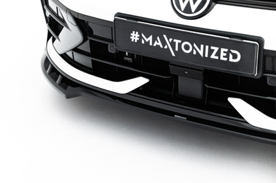 Front Splitter V.1 Volkswagen Golf R Variant Mk8 Facelift