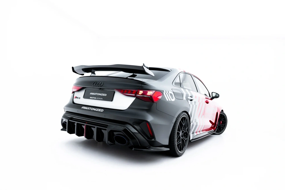 Rear Side Splitters V.1 Audi RS3 8Y Sedan 8Y Facelift