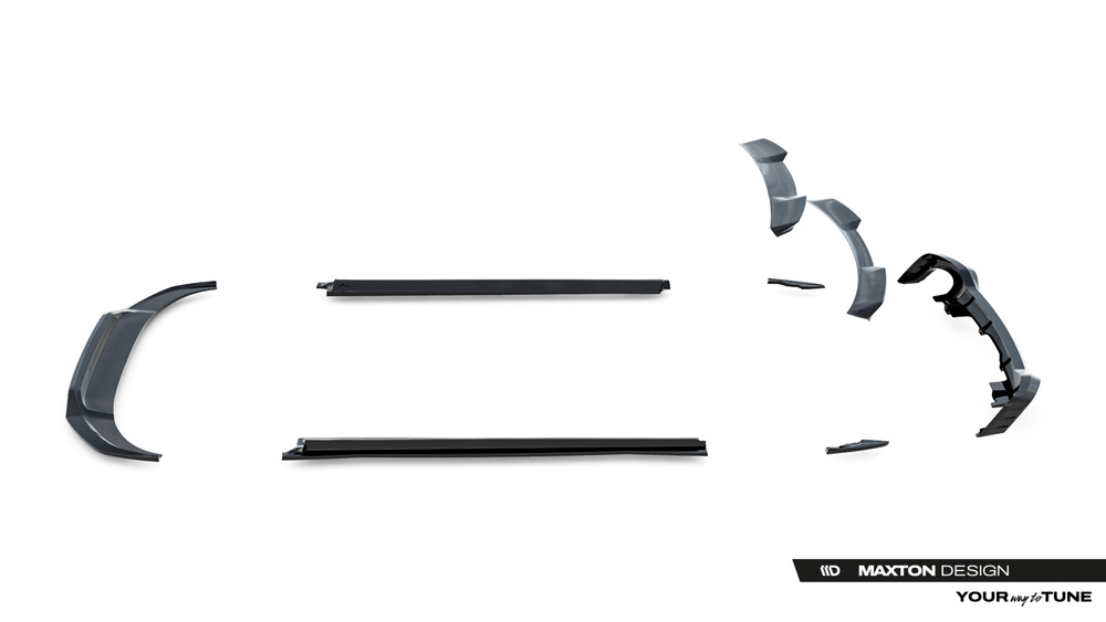 Set of Splitters Audi RSQ8 Mk1