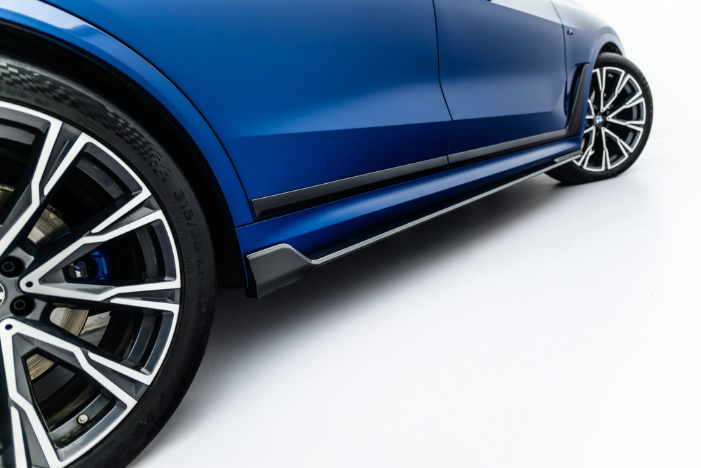 Prepreg Carbon Fiber Side Skirts BMW X7 M-Pack G07 
