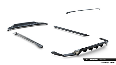 Set of Splitters Volkswagen Touareg R-Line Mk3 Facelift