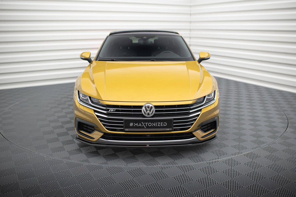 FRONT SPLITTER V.1 Volkswagen Arteon R-Line Sedan / Shooting Brake Mk1