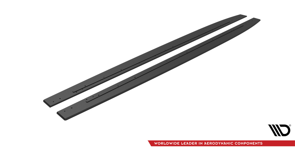 Street Pro Side Skirts Diffusers Mercedes-AMG C43 Coupe / Cabrio C205  Facelift / A205 Facelift