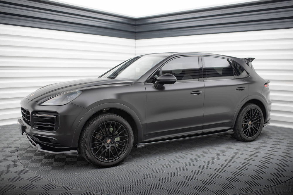 Side Skirts Diffusers Porsche Cayenne Sport Design Mk3 SUV / Coupe Mk3 Facelift