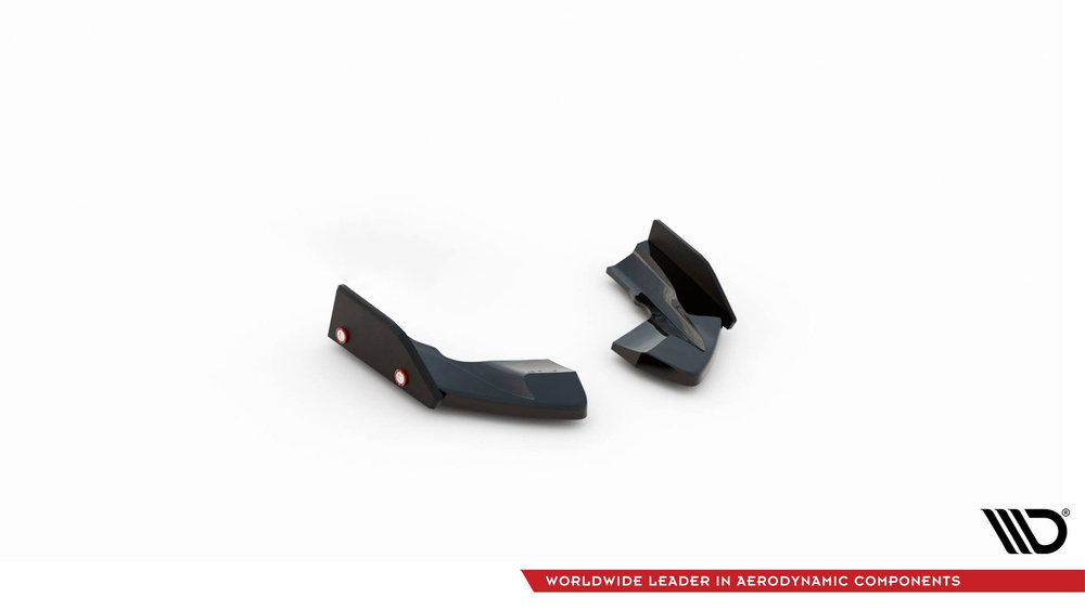 Rear Side Splitters V.2 + Flaps Volkswagen Golf R Hatchback Mk8 Facelift