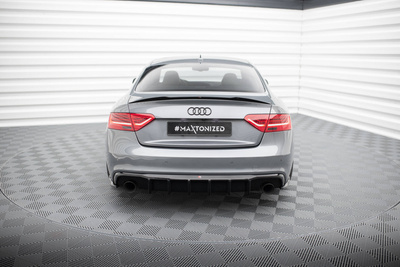 Rear Valance Audi S5 / A5 S-Line 8T Facelift (Version with single exhausts on both sides)