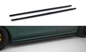 Side Skirts Diffusers V.2 Audi A6 S-line / S6 C7