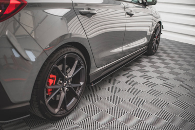 Street Pro Side Skirts Diffusers V.2 Hyundai I30 N / N-Line Hatchback / Fastback Mk3 / Mk3 Facelift