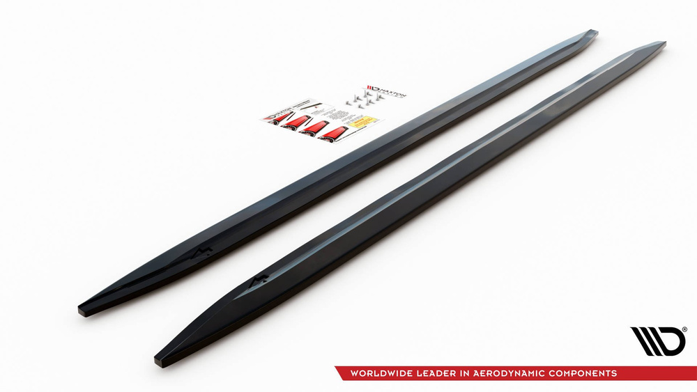 Side Skirts Diffusers V.2 BMW M4 G82 / G82 Facelift
