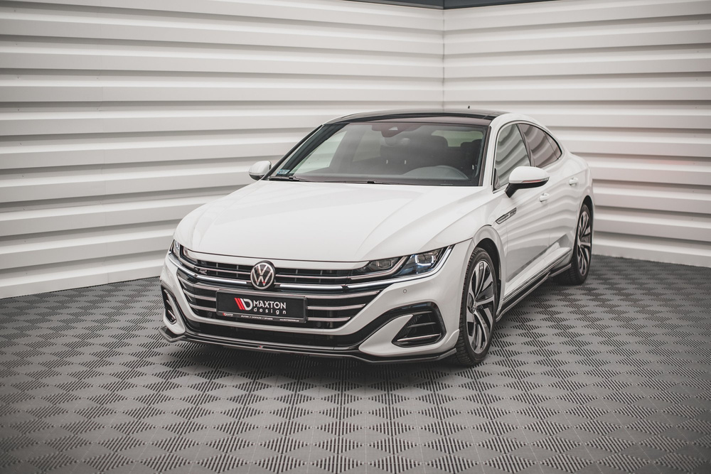 Front Splitter V.3 Volkswagen Arteon R-Line Sedan / Shooting Brake Mk1 Facelift