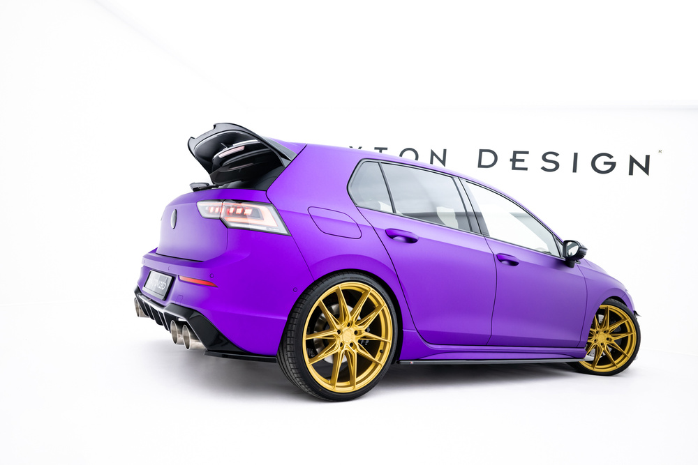Side Skirts Diffusers V.3 Volkswagen Golf R Hatchback Mk8 Facelift
