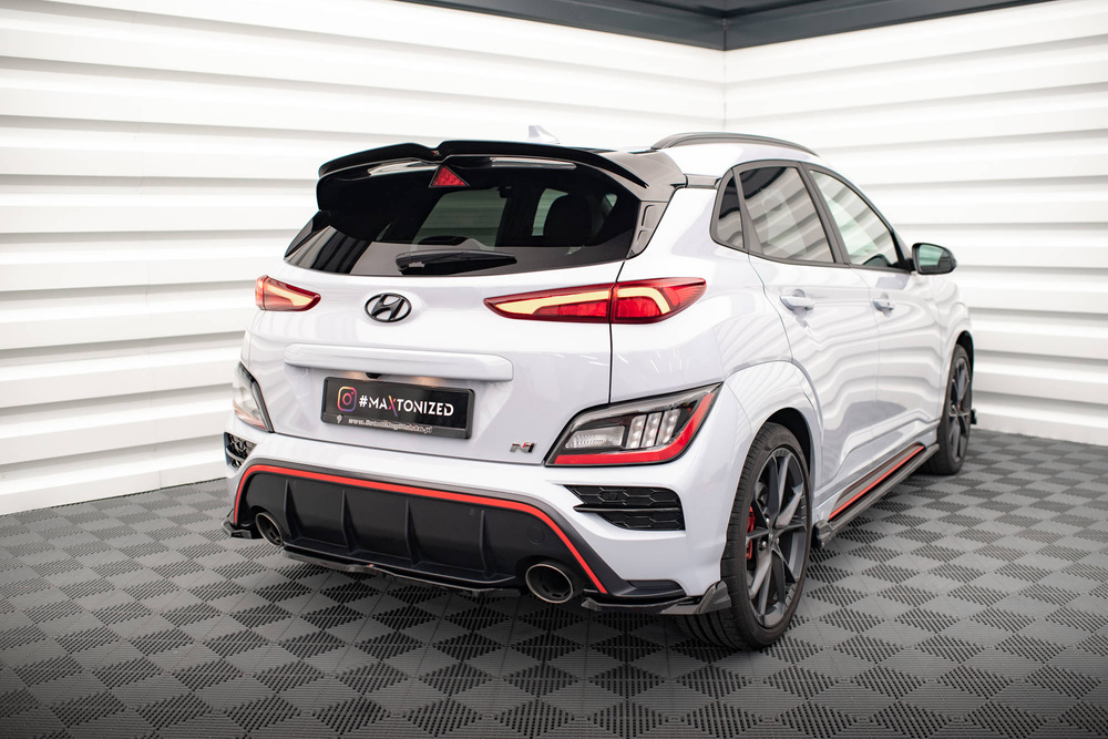 Rear Side Splitters V.2 Hyundai Kona N Mk1