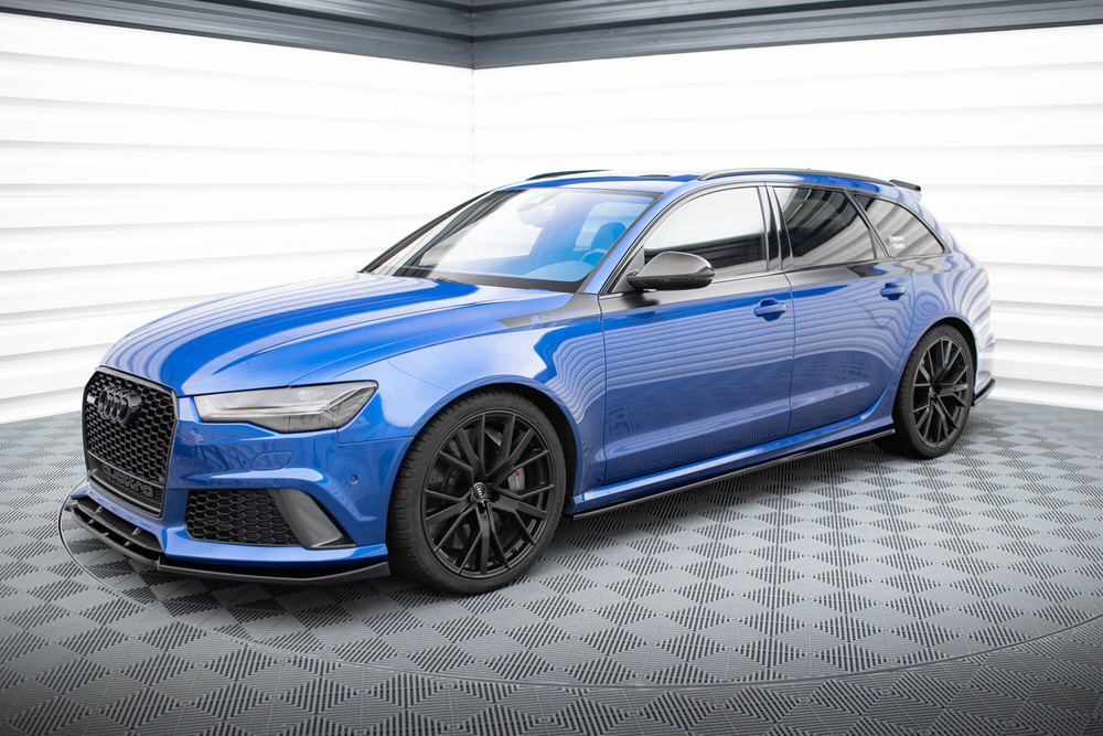 Side Skirts Diffusers V.2 Audi RS6 C7 / C7 Facelift