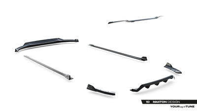 Set of Splitters BMW X3 M-Pack G01 Facelift