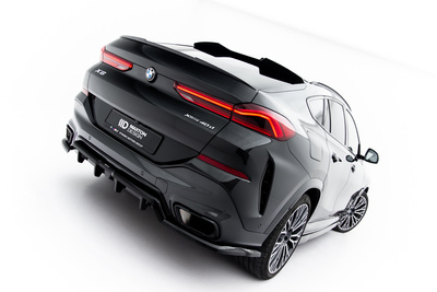 Rear Splitter (with vertical bars) V.1 BMW X6 M-Pack G06 Facelift