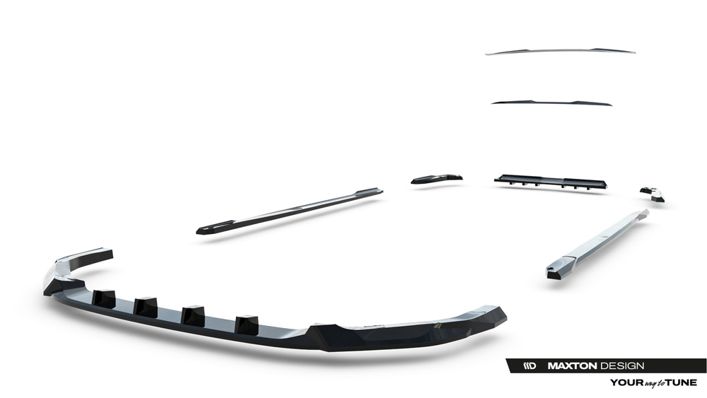 Set of Splitters Subaru WRX STI Mk2