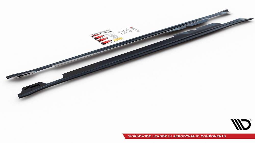Side Skirts Diffusers V.2 Porsche Panamera Turbo 970 Facelift
